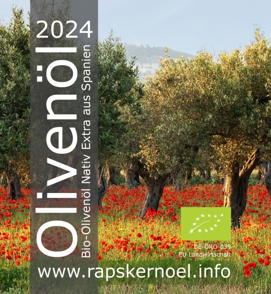 Olivenöl Bio, 3 Liter Bag-in-Box, Ernte 2024